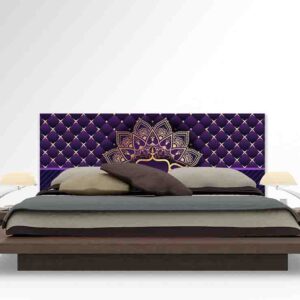 Cabeceras de cama de madera De Mandalas Mod.5