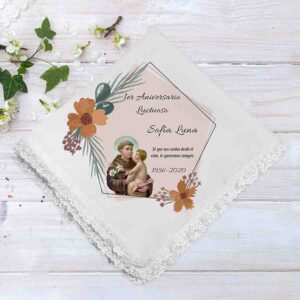 Servilletas decoradas de tela bonitas Mod.5