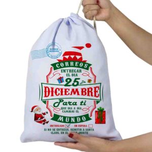 Costales navideños personalizados Mod. 6