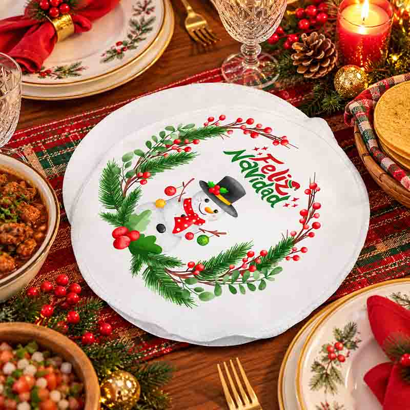 Tortillero de tela navideño Mod. 7 - Imagen 2