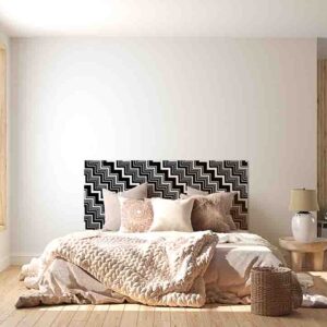 Cabeceras de cama en madera modernas De Figuras geom?tricas Mod. 7