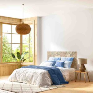 Cabezal de cama de madera De Mapas Mod.7
