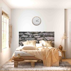 Cabeceros de cama de madera modernos De Piedras Mod.7