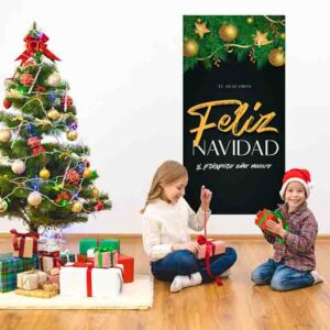 Letrero feliz navidad enorme Mod. 8H