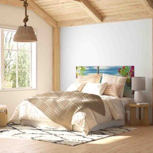Cabezal de cama de madera Turisticos Mod.9
