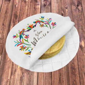 Tortilleros De Tela Bonitos Recuerdos Mexicanos Mod.Aves