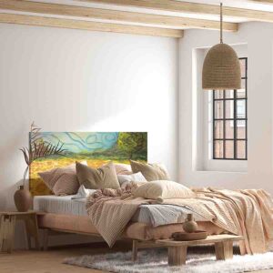 Cabeceras de cama modernas estilo De Arte Mod.Campo de girasoles - Vincent van Gogh
