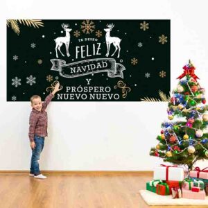 Poster navideño gigante Mod. 1H