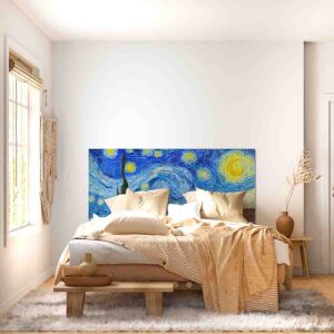 Cabeceros de madera para camas De Arte Mod. La noche estrellada
