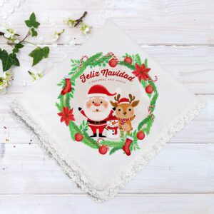 Servilletas de tela navideñas   Mod. 4