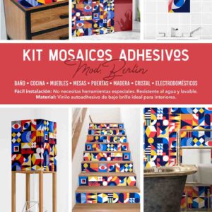 Vinilos para cocinas azulejos 10  Berlín