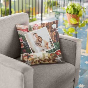 Cojines Decorativos Navideños Con Tus Fotos Navidad Oferta Mod.2