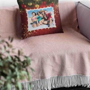 Cojines Decorativos Navideños Con Tus Fotos Navidad Oferta Mod.6