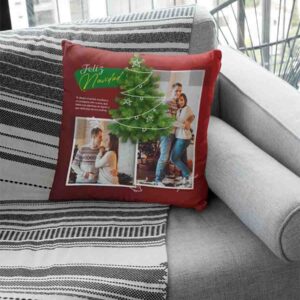 Cojines Decorativos Navideños Con Tus Fotos Navidad Oferta Mod.7