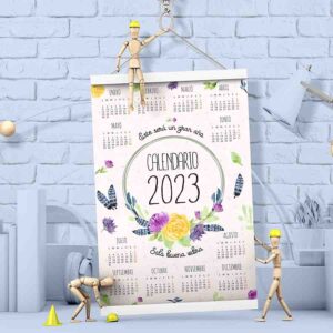 Calendarios creativos grandes Buena vibra