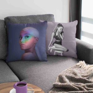 2 Cojines Decorativos Artistas De Ariana Grande Mod.1