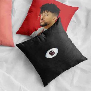 2 Cojines Decorativos Artistas De Bad Bunny Mod.1