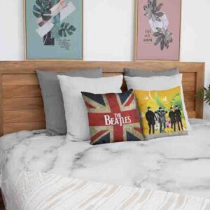 2 Cojines Decorativos Artistas De Liverpool Mod.2
