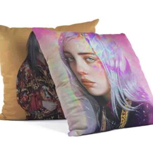 2 Cojines Decorativos Artistas De Billie Eilish Mod.1