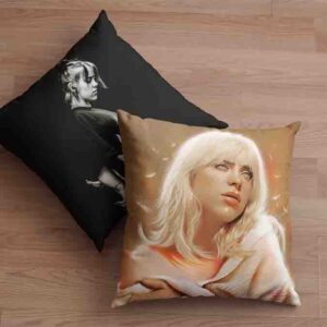 2 Cojines Decorativos Artistas De Billie Eilish Mod.2