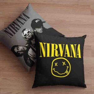 2 Cojines Decorativos Artistas De Nirvana