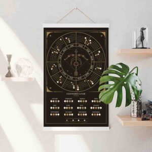 Calendarios grandes decoración Lunar Mod.Zodiacal