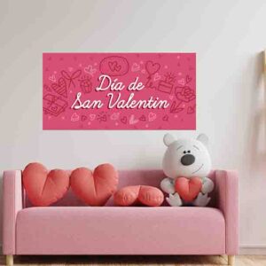 Póster enamorados gigante para decorar paredes Mod.2A