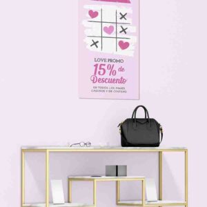 Póster enamorados gigante para decorar paredes Mod.4C