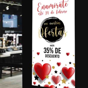 Cartel para el 14 de febrero enorme habitación juvenil Mod.5A