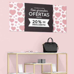 Lamina 14 de febrero inmenso para tu cuarto Mod.7A
