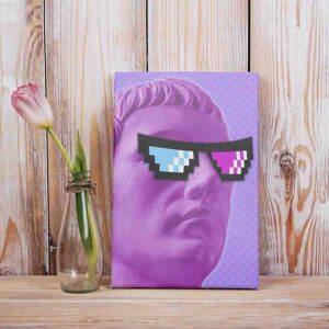 Cuadro decorativo Escultura pop art griego gangsta