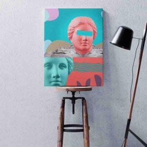 Llamativo Cuadro para el cuarto esculturas griegas vintage