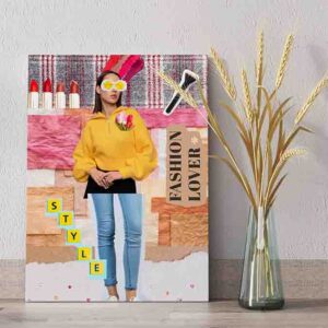 Cuadros modernos Fashion lover collage belleza