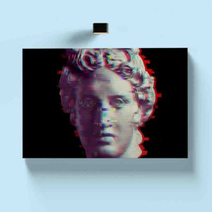 Vistosa Pintura Glitch art Escultura griega