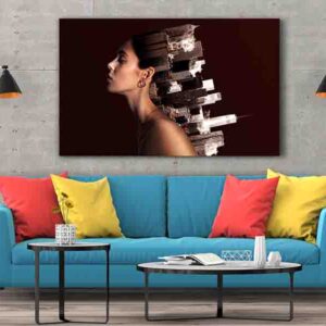 Única Pintura moderna La ciudad humana