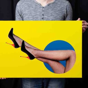 Adorable Cuadro moderno Sensuales Piernas collage