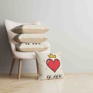 Cojines personalizados para el 14 de febrero Vintage love Mod.1