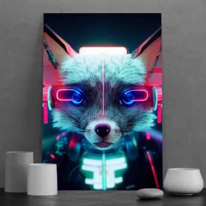 Cuadro decorativo moderno Zorrito twitch