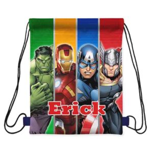 Morralitos De Tela Economicos De Avengers