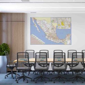 Mapa De México Gigante Para Pared
