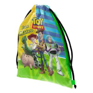 Morralitos de tela para dulces personalizados de Toy Story