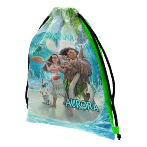 Morralitos dulceros para fiestas infantiles De Moana económicos MOD.1