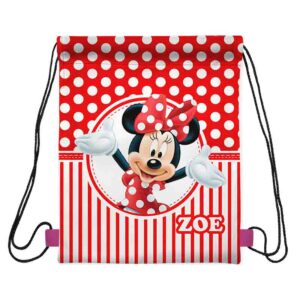 Morralitos de tela para dulces De Minnie personalizados MOD.3