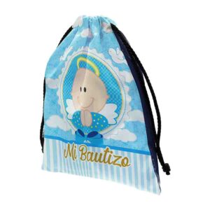 Dulceros para bautizo de angelitos morralitos MOD.2 Niño