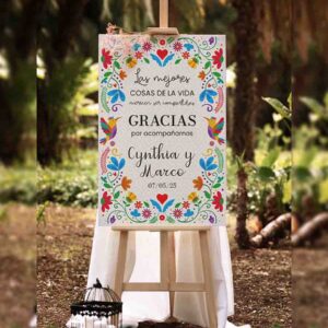 Letreros boda personalizado  Mod.15
