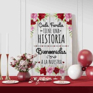 letreros de madera para boda personalizado Modelo Rosales