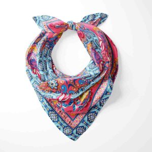 Genial pañoleta colores vibrantes mod Hamedan