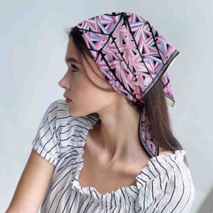 Encantador pañuelo para el pelo modelo Multiverso