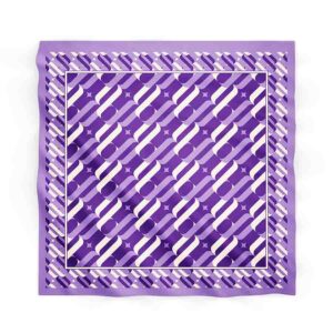 La mejor mascada de moda modelo Voyage Morado