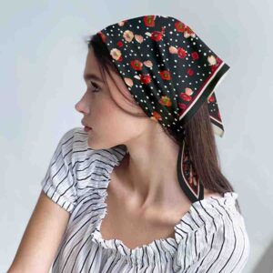 Hermosisima mascada para cabeza mod capullos